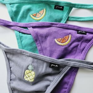 New Victoria's Secret Pink V-string Panties